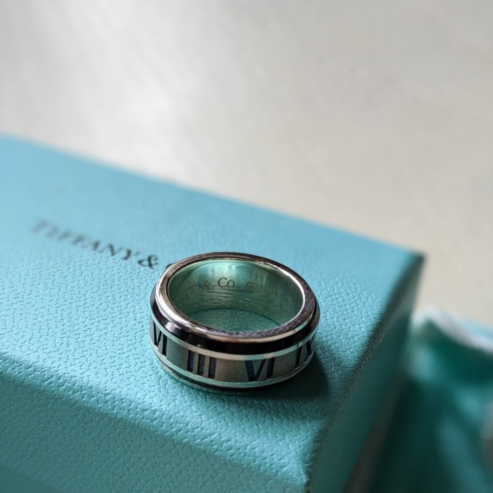 Tiffany & Co. Atlas Collection Roman Numeral Ring